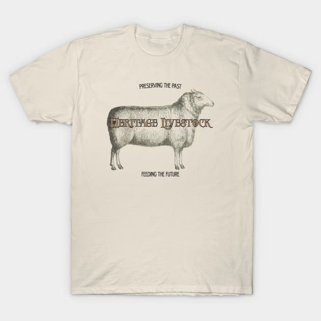 Heritage Livestock - Cotswold Sheep T-Shirt by Shepherd